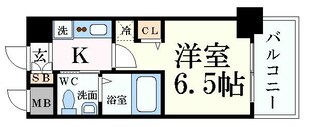 エステムプラザ神戸大開通ルミナスの物件間取画像